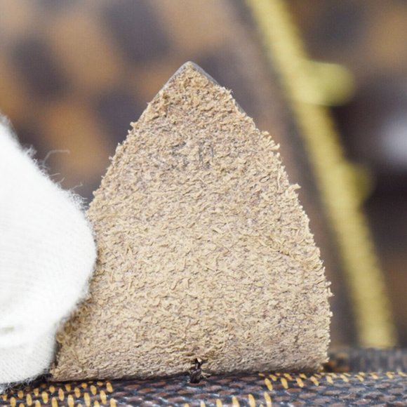 LOUIS VUITTON Keepall 50 Travel Hand Bag Damier Ebene Leather - Picture 12 of 14